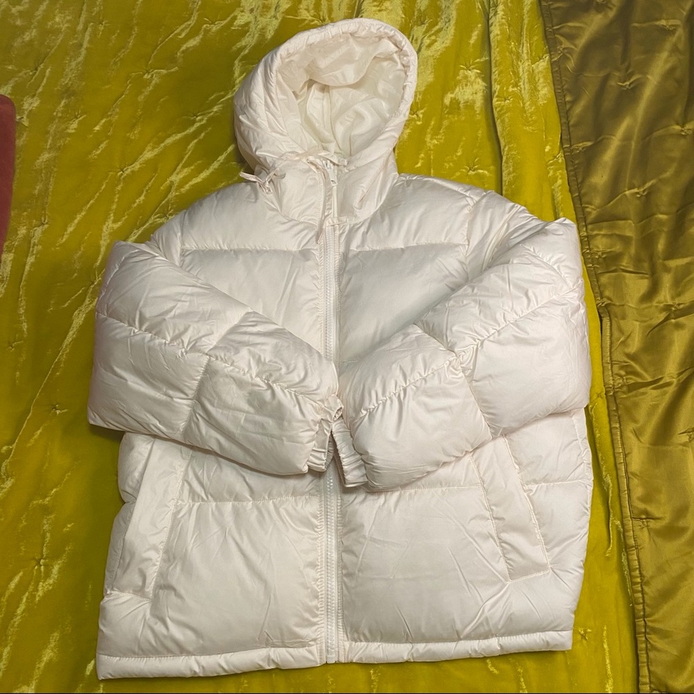 White Puff coat